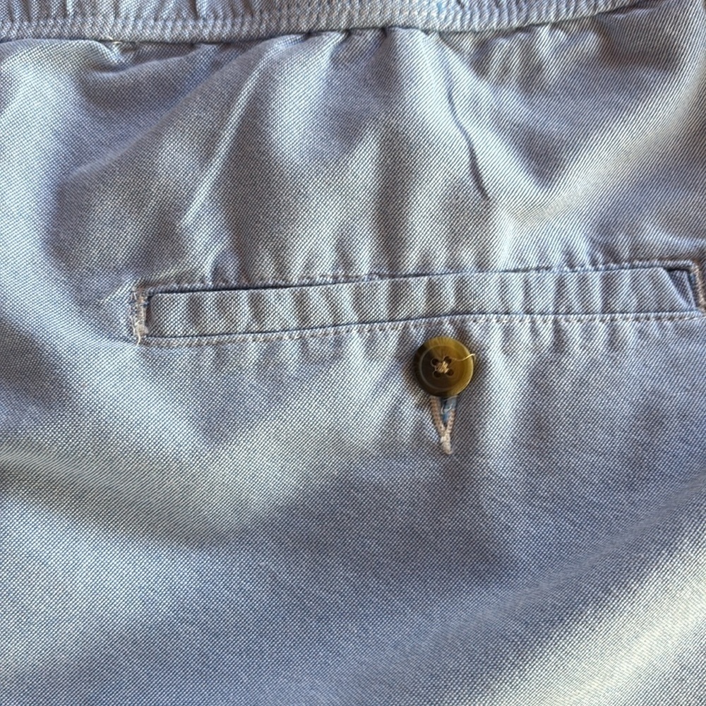 Saddlebred Men's Light Blue Shorts 100% Cotton Size Big/Tall 52 - Picture 8 of 10